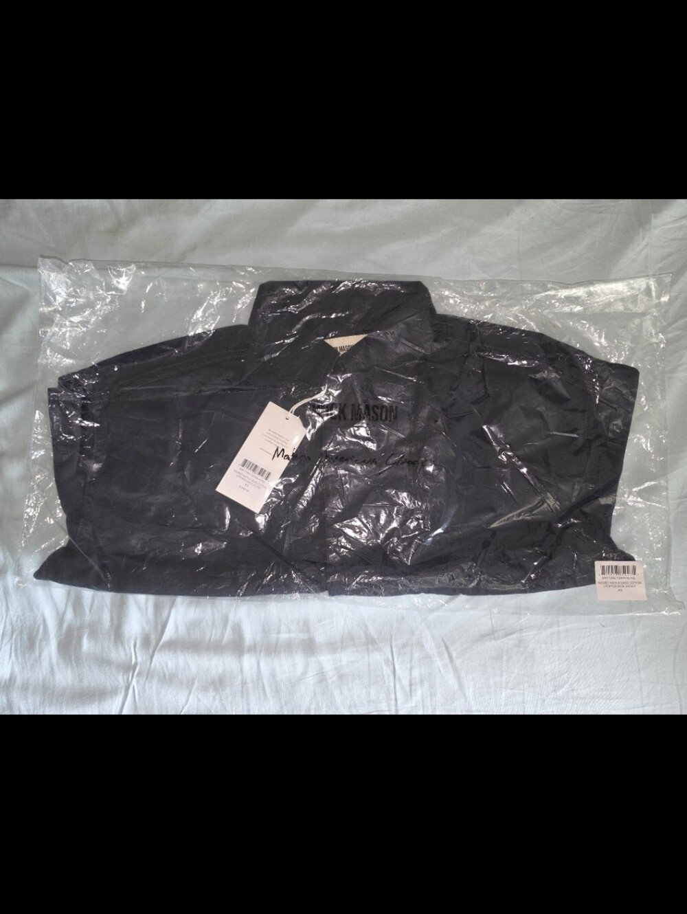 Buck Mason SEALED! NWT! At Ease Cotton Cropped Deck Jacket in Washed Navy. XS. - Picture 6 of 10